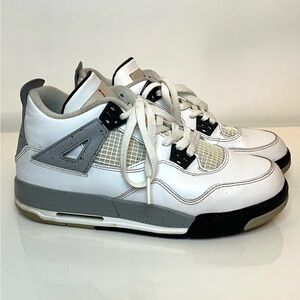 Nike Youth Jordan 4 Retro Trainers